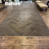 Kitchen before cleaning